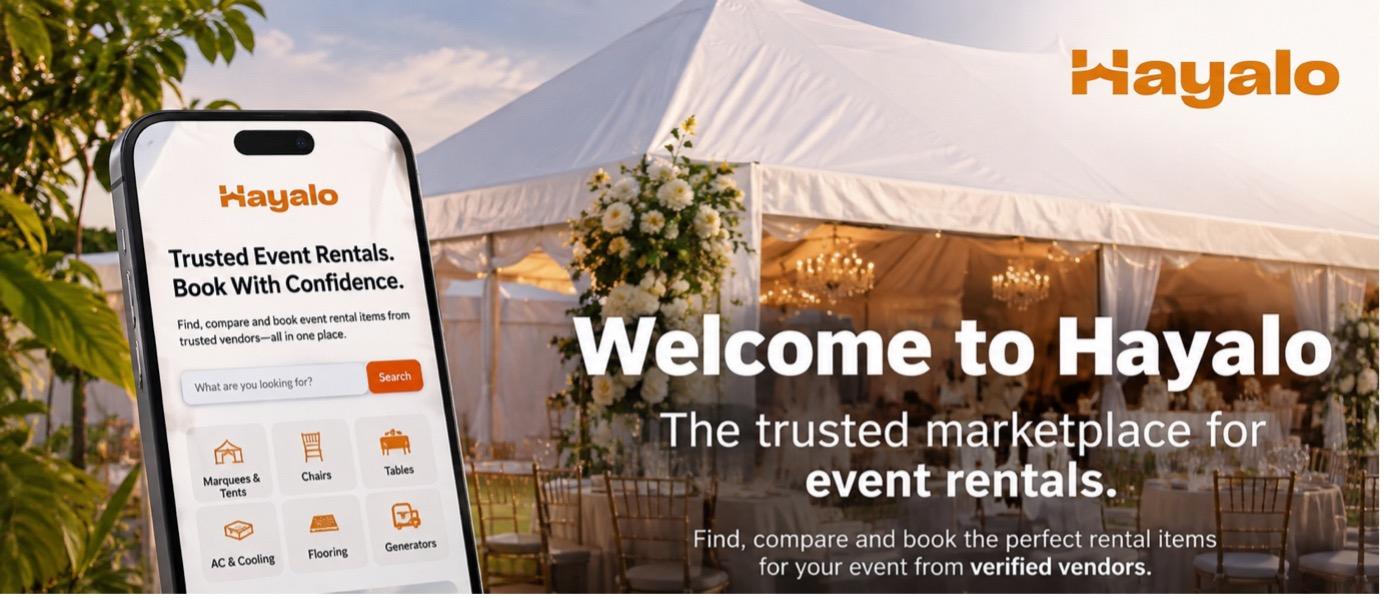 Welcome to Hayalo: Changing the Way We Rent for Events